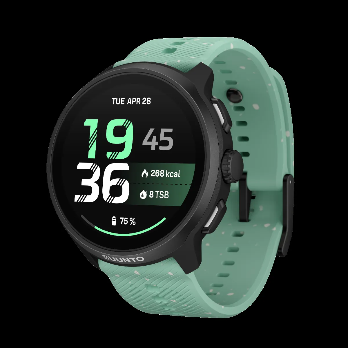 Suunto Run 2: 35 g, AMOLED 2.000 nit e Smart HR Belt 2