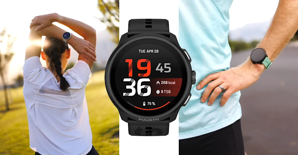 Suunto Run 2: 35 g, AMOLED 2.000 nit e Smart HR Belt 2