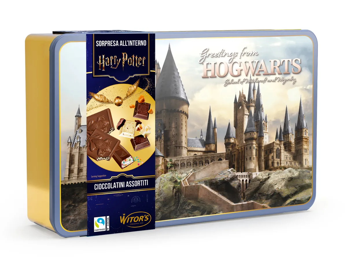 Witor’s lancia scatole in latta Harry Potter: collezione Back to School