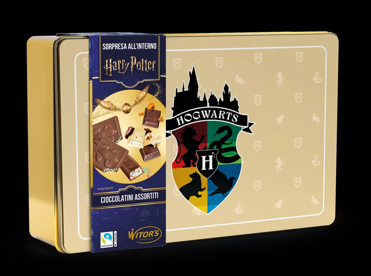 Witor’s lancia scatole in latta Harry Potter: collezione Back to School